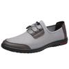 Men's Classic Non-Slip Breathable Leather Sandals - Lightweight & Fashionable Summer Slip-Ons