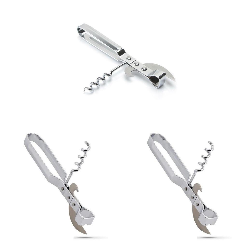 Stainless Steel Multifunction Bottle Opener With Can And Beer Bottle Opening For Home And Gift Use