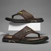 Fashion CYYTL Flip Flops Mens Slippers Summer Casual Shoes Beach Sandals Outdoor Slides Walking Comfort Leather Luxury Designer Fashion