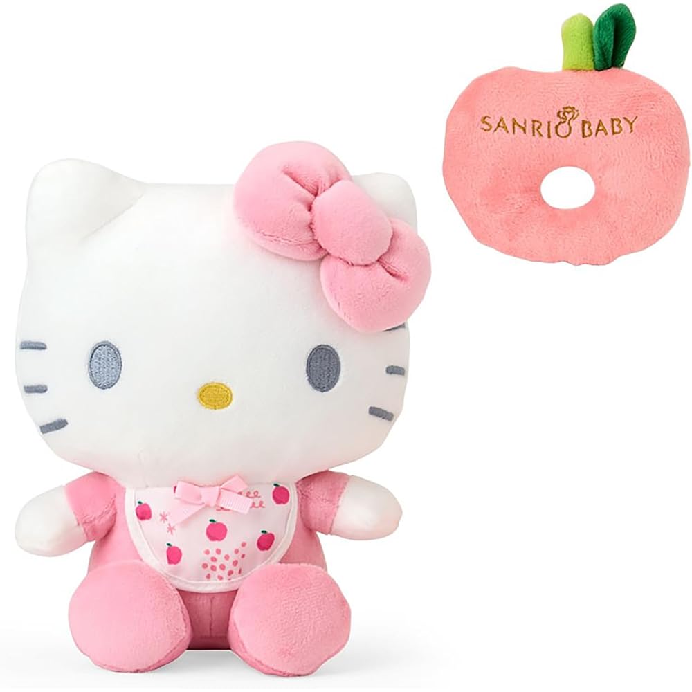 Sanrio Baby Baby Toy Washable Plush Toy Set Hello Kitty Cute Plush Rattle 649953
