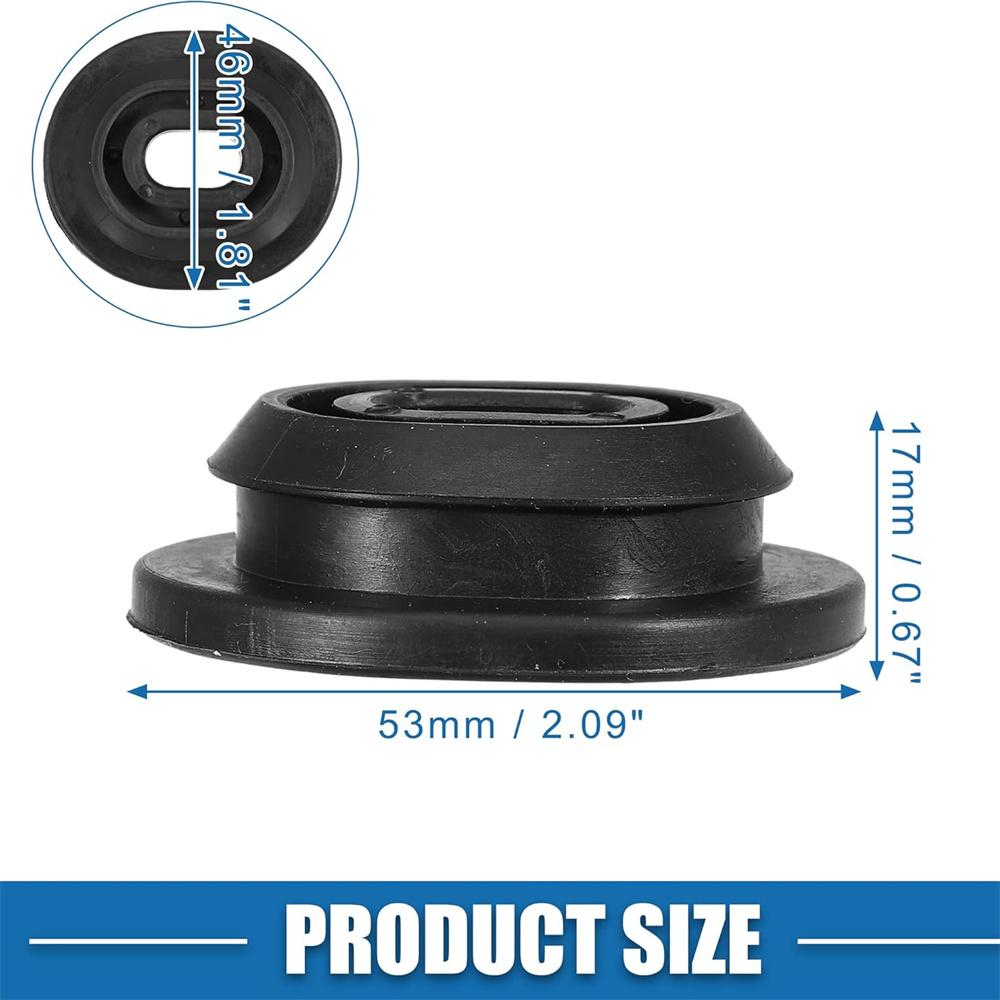 2Pcs Radiator Mount Bushing 1K0121367F For Volkswagen