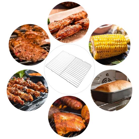 Copper Alloy Filter Rack Grill Oven Heavy Duty Heat Resistant Cooling Rack Easy To Clean Dishwasher Safe Strainer Rack for Baking Barbecue