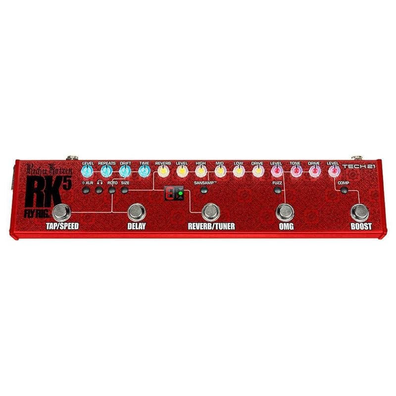 

TECH21 ефектор Richie Kotzen signature модель RK5 FLY RIG V2 Richie Kotzen Signature [продукт]