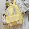 Cute Rabbit Soft Girl Backpack College Wind Cute Department Kindergarten Primary School Students Travel Mini Backpack