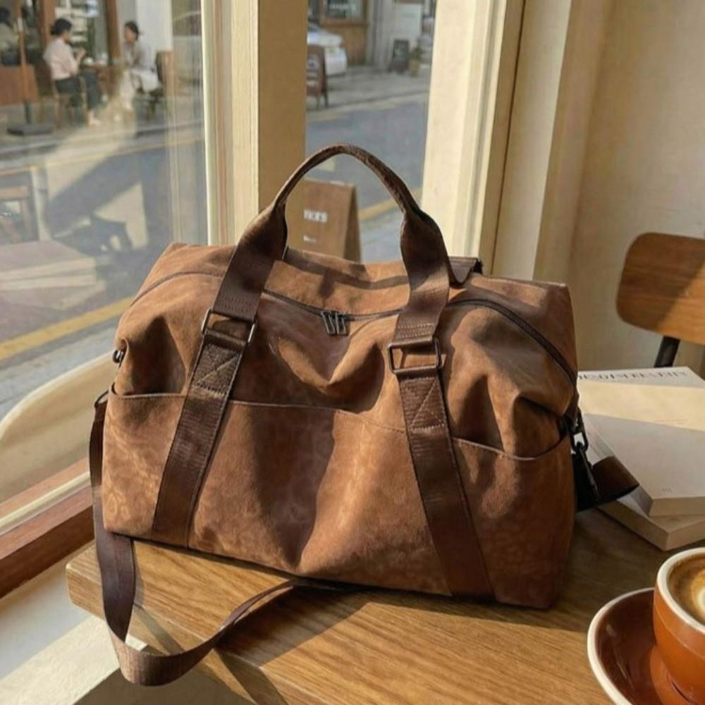 Adjustable Strap Large Capacity Bag Leopard Print Lightweight Handbag  Daily Commute