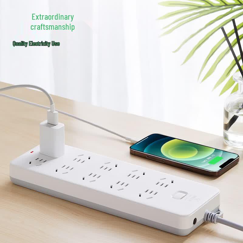 BULL 10-Outlet Overload Protection Power Strip CN plug (adapter included)
