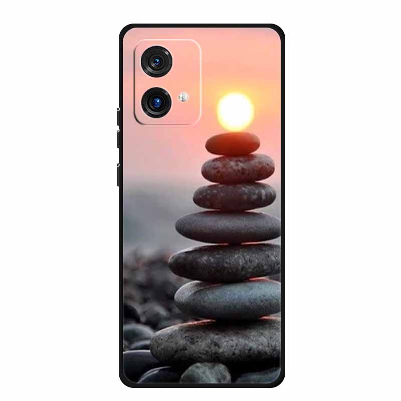 

Для Motorola Moto G84 G54 5G Чехол Модный Мягкий Силиконовый Чехол из ТПУ Чехлы для Телефона для Moto G54 MotoG84 2023 Оригинальный Новый Тигр Capa Moto G84 5G