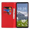 For Sony Xperia 1 VII Wallet Case Genuine Cow Leather Phone Cover Litchi Texture