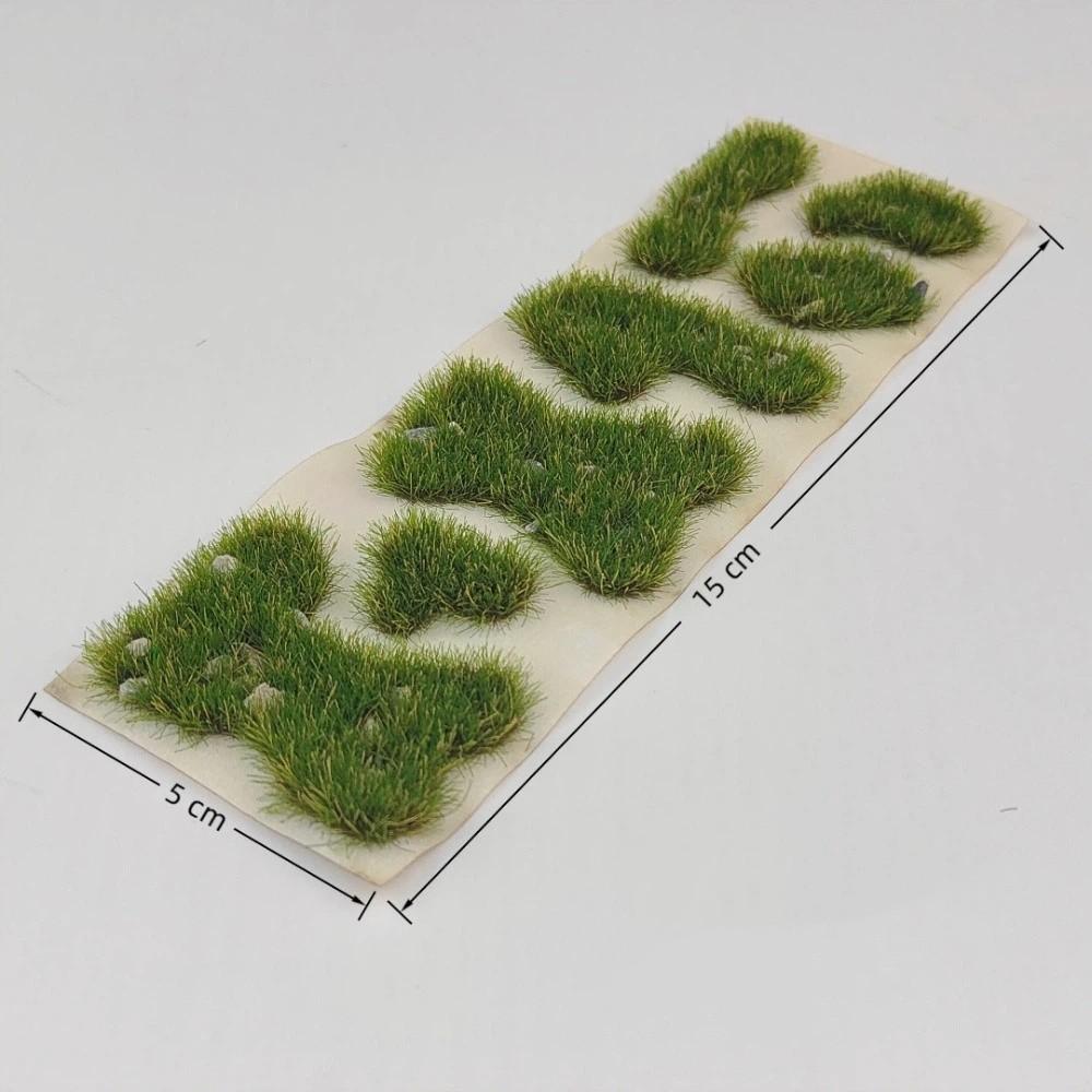 Realistic Miniature Landscape Lawn Model Natural Look Static Grass Cluster  Building Models