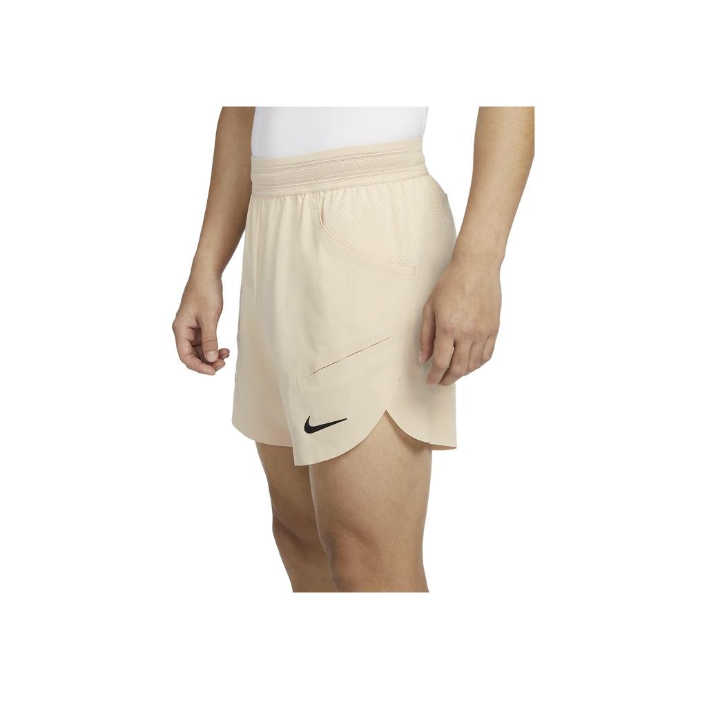 Nike Rafa Dri-FIT ADV Solid Straight-Leg Sports Shorts Men Bottoms Sandstorm DV2882-126