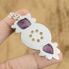 Natural Star Amethyst Gemstone Jewelry 925 Sterling Silver Pendant For Girls
