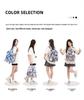 Women's Retro Plaid Large Capacity School Backpack - Japanese College Style