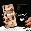 Black Coffee Fashion Style Soft Phone Case for Samsung A17 A37 A57 A16 A26 A36 A56 A15 A25 A35 A55 A14 A24 A34 A54 A13 A23 A33 A