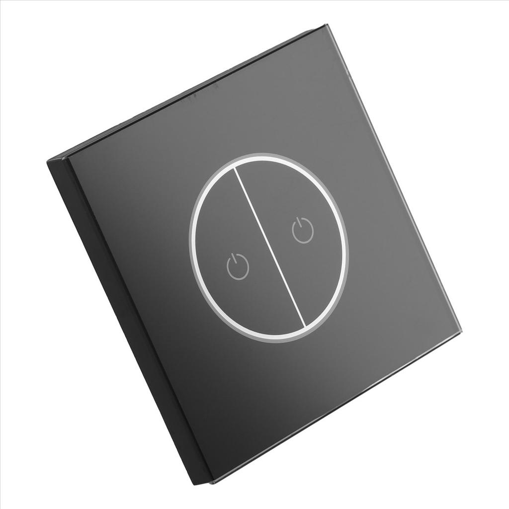 Tuya Wifi Smart Switch Two-Way Touch Light Switch Wall Glass Panel Switch European Standard National Standard Universal