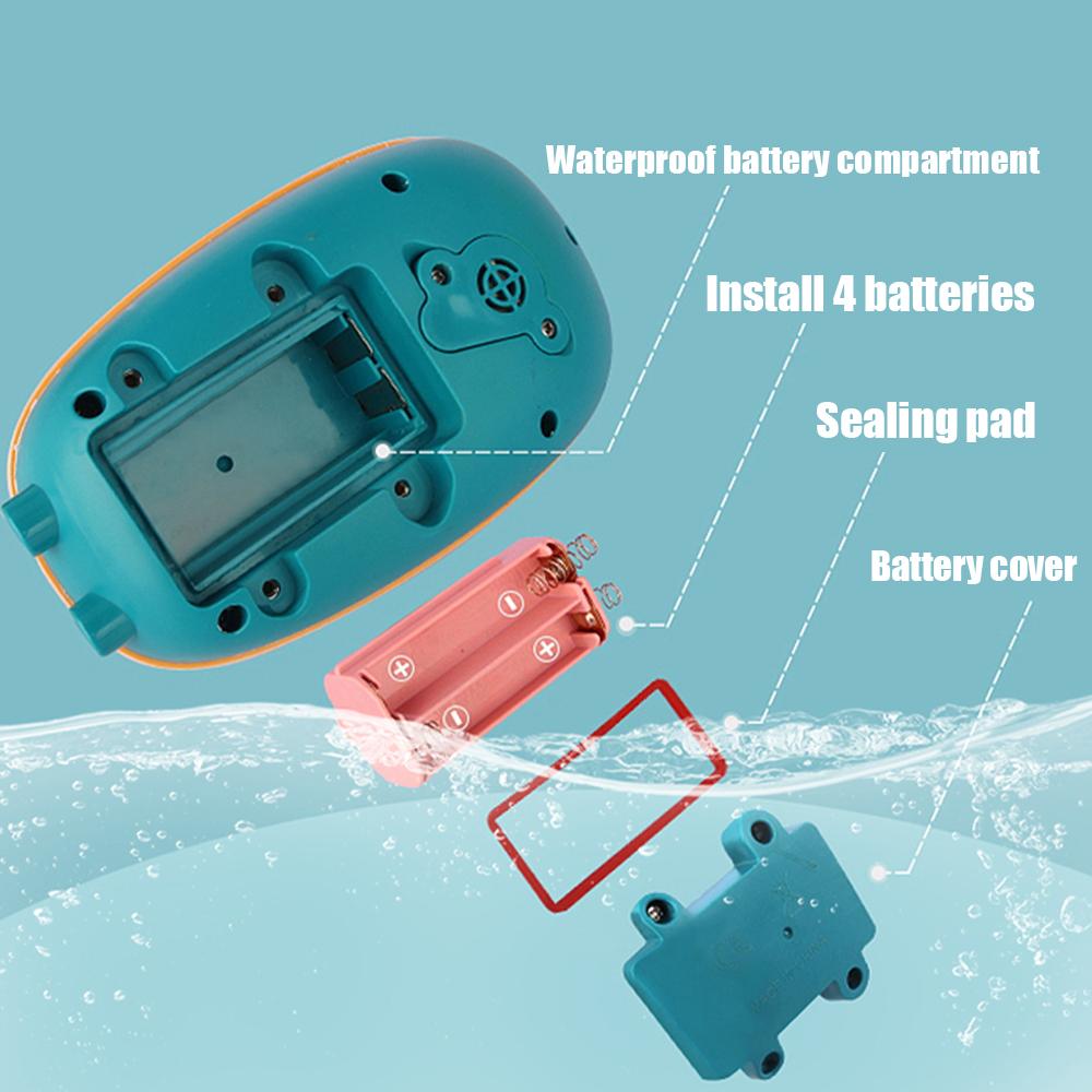 Bebek Banyo Oyuncakları Sevimli Ördek Elektrikli Su Püskürtmeli Banyo Banyo Oyuncakları Çocuklar İçin Banyo ve Duş Küvetleri Etkileşimli Küçük Çocuk Oyuncakları Hediyeler