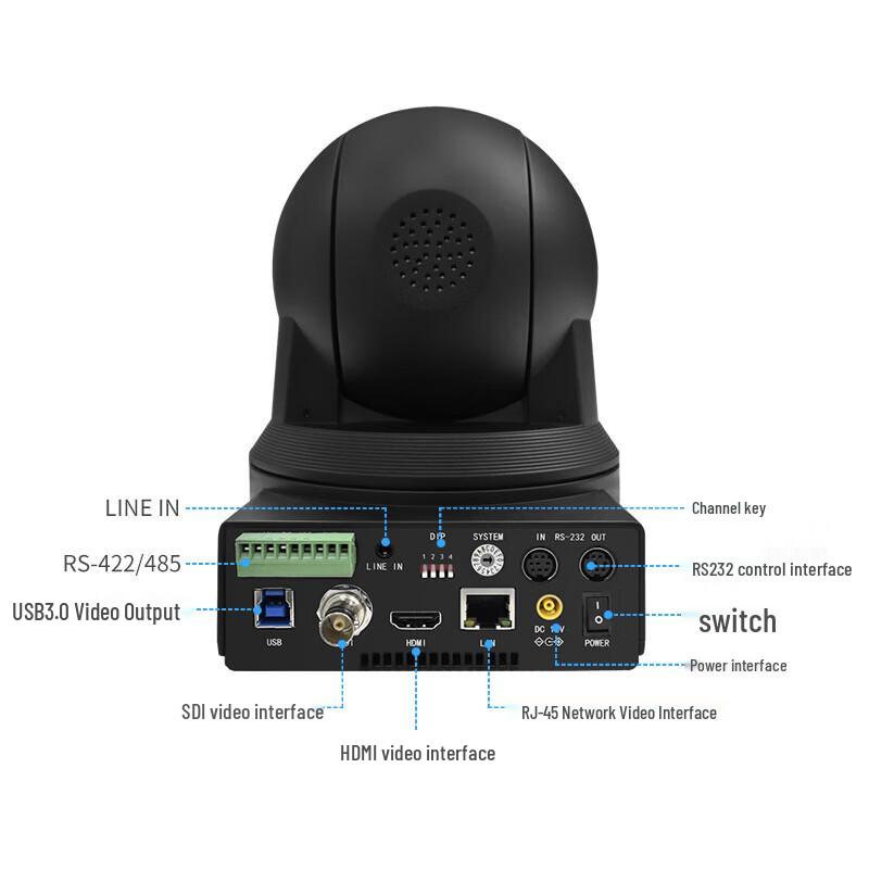 YSX 4K UHD PTZ Video Conferencing Camera (CN version)