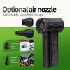 Mini Turbo Jet Fan Electric Air Duster with 3 Gear Adjustable 1000000RPM Wind Speed 68m/s Car Computer Cleaning Blower Tool