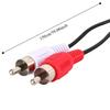 Male Plug 2 RCA USB Female to RCA Male Cable Audio Cable Video Extension Cables Extension Cable