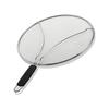 Frying Pan Sprinkler - Stainless steel grease splash Guard - Covers oil splashes when frying bacon, cooking fried chicken or popcorn