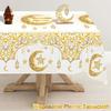 Ramadan Decor Tablecloth EID Mubarak Decor For Home 2026 Ramadan Kareem Islamic Muslim Party Eid Al Adha Gifts Happy Eid Al Fitr
