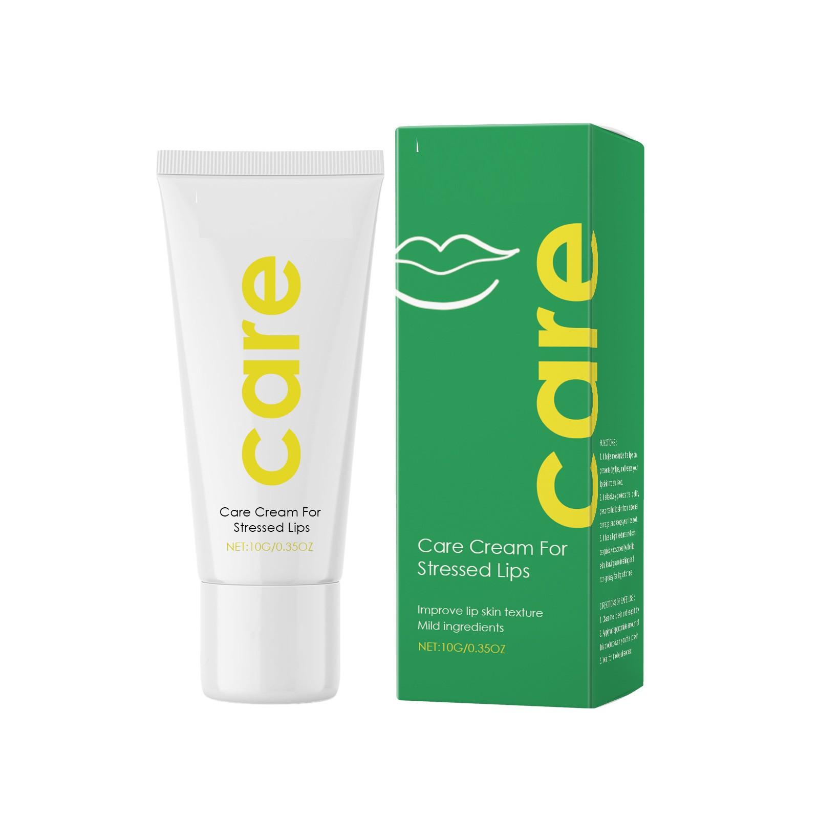 

Крем для ухода за губами увлажняет сухую кожу губ, легко впитывается и увлажняет. Ежедневный увлажняющий крем для ухода.(35мл