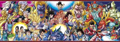 ENSKY Dragon Ball GT Chronicles X Cm Jigsaw 352 JIGSAW PUZZLE 18.2 51.5 Puzzle, Pieces, 352-92