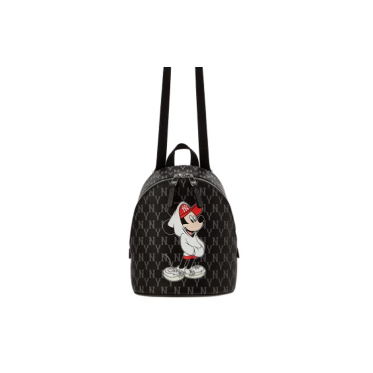 New MLB Disney, Collaboration Polyester Backpack Mini Women's Black 32BGK1011-50L