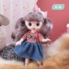 17cm 8 Min 13 Joint Cute Cute Baby Princess Dress Doll