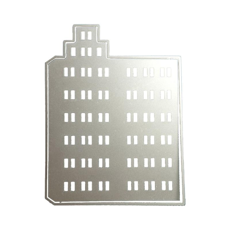 Christmas House Metal Cutting Dies DIY Craft Carbon Steel Embossing Template Stencil Scrapbooking for Card Die Cuts Mold 1