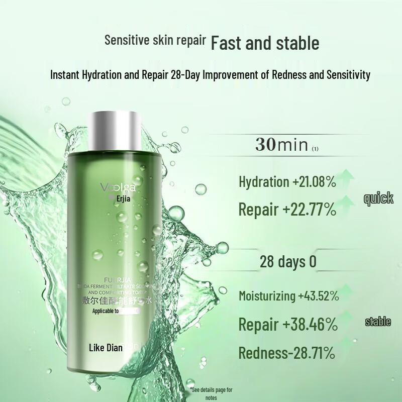 Fu Er Jia Yeast Energy Soothing Hydrating Toner