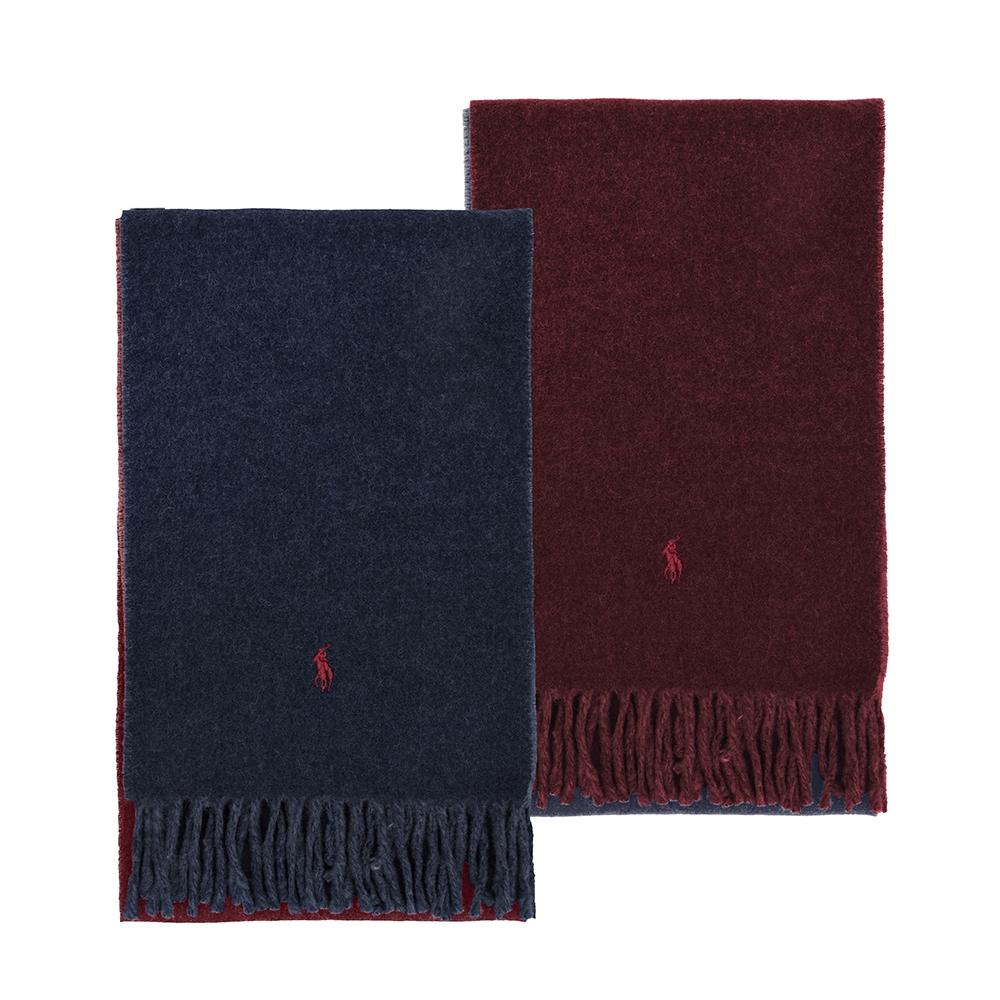 

Polo Ralph Lauren Pony Reversible Fringe Muffler Pc0455 433 PC0455-433