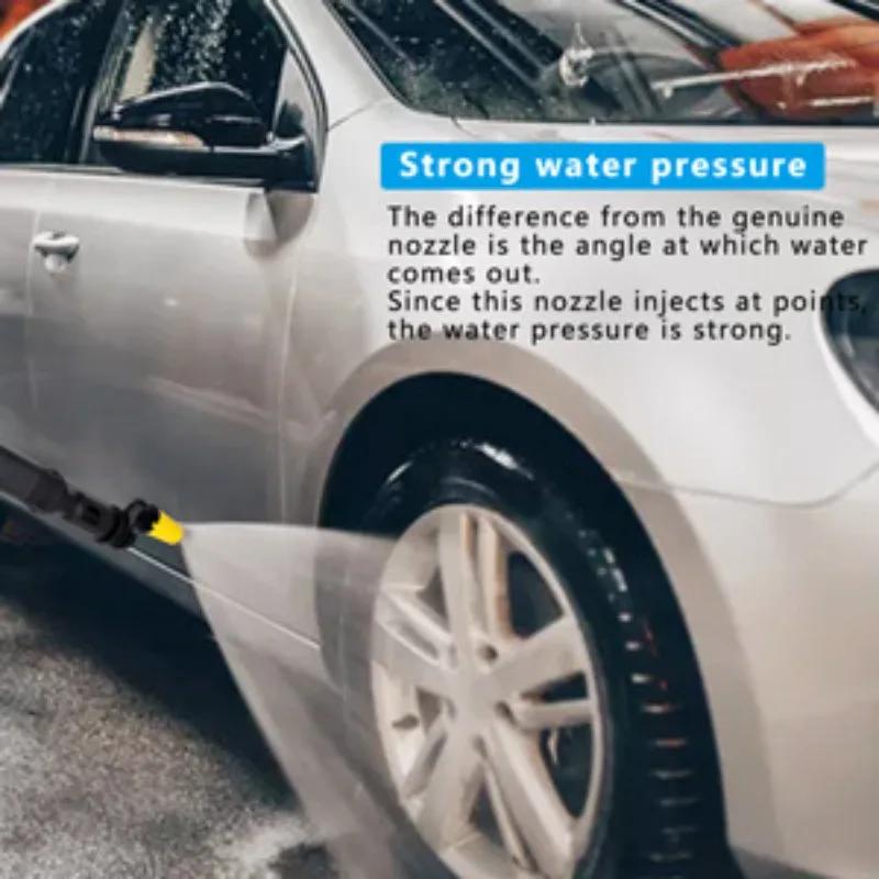360 Degree Rotating High Pressure Washer Gun Nozzle Adjustable Angle High Pressure Sprayer Turbo Car Cleaner Adapter for Karcher