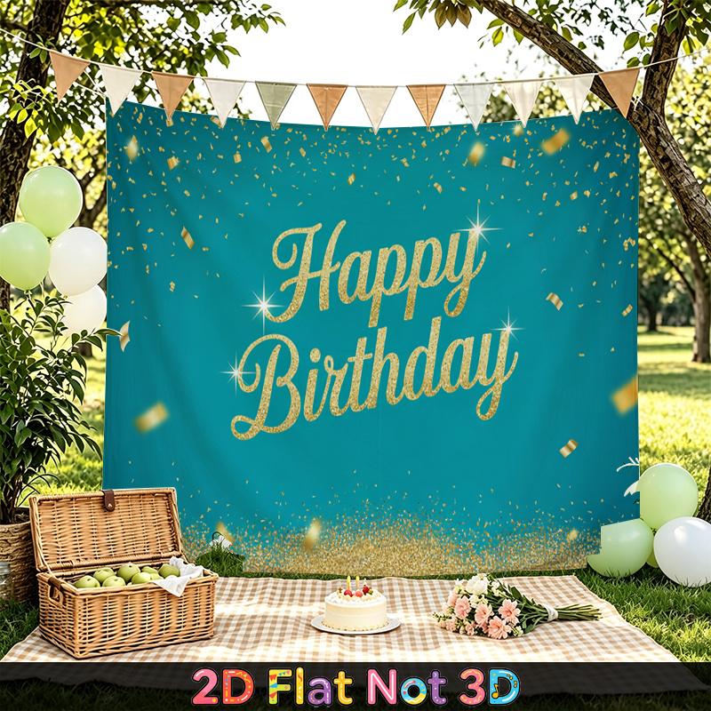 Confetti Backdrop Banner 1pc - Photo Booth Props