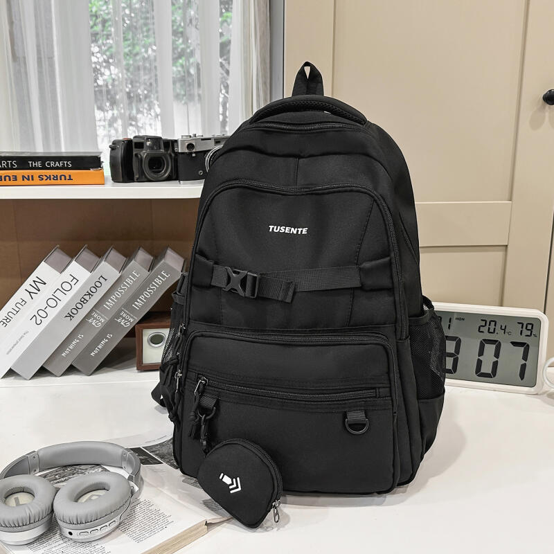 Junior High School Student Schoolbag Colored Large Capacity Backpack Campus Computer Backpack