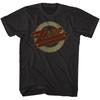 ZZ Top Verwaschenes Logo T-Shirt Herren T-Shirt Rockband T-Shirt Live Konzert Tour Merch