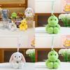 Plush Bunny Pendant Soft Toy For Kids Gift And Backpack Decoration