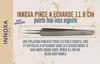 INNOXA PINCE A ECHARDE 11.6 CM Pointe Fine-inox Argenté