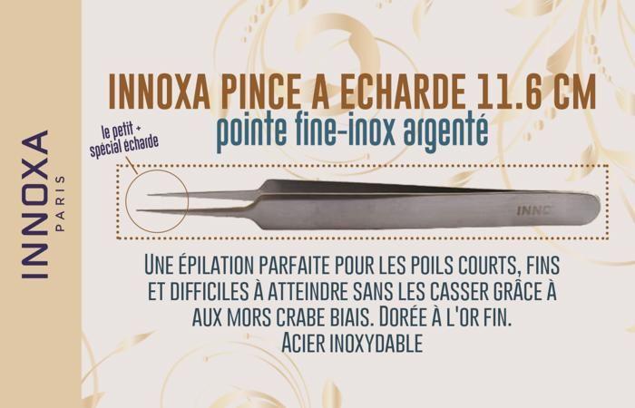 INNOXA PINCE A ECHARDE 11.6 CM Pointe Fine-inox Argenté