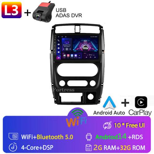 9" Auto android 12 Car Multimedia For Suzuki Jimny 2005-2019 2Din Navigation GPS 4G Carplay Wirerless Car AutoRadio Video Player