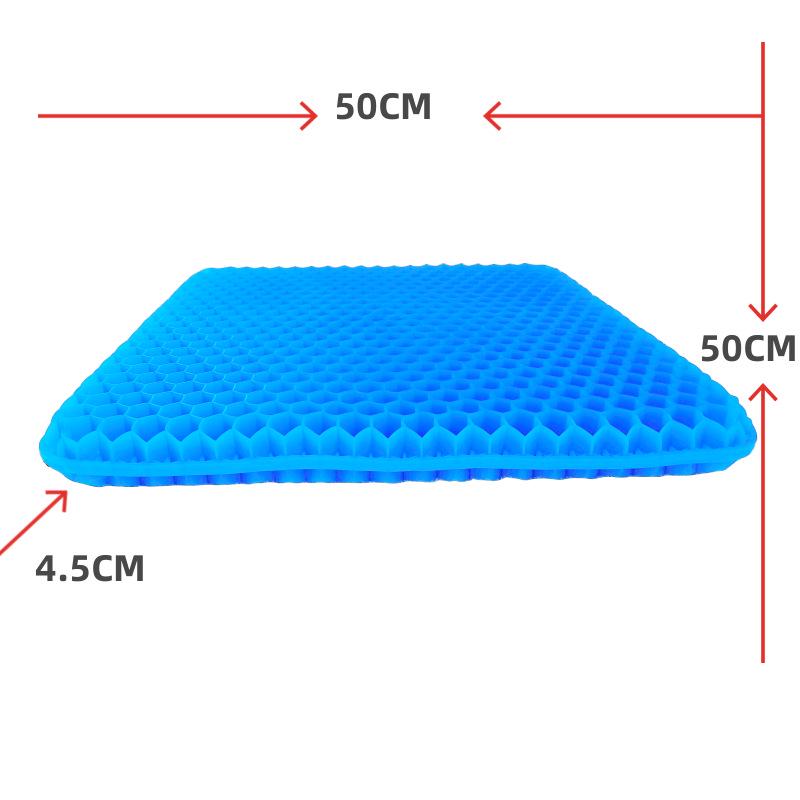 Honeycomb Gel Car Seat Cushion: 3rd Gen XL Breathable, 4th Gen Ice Pad, 2nd Gen Double Layer.