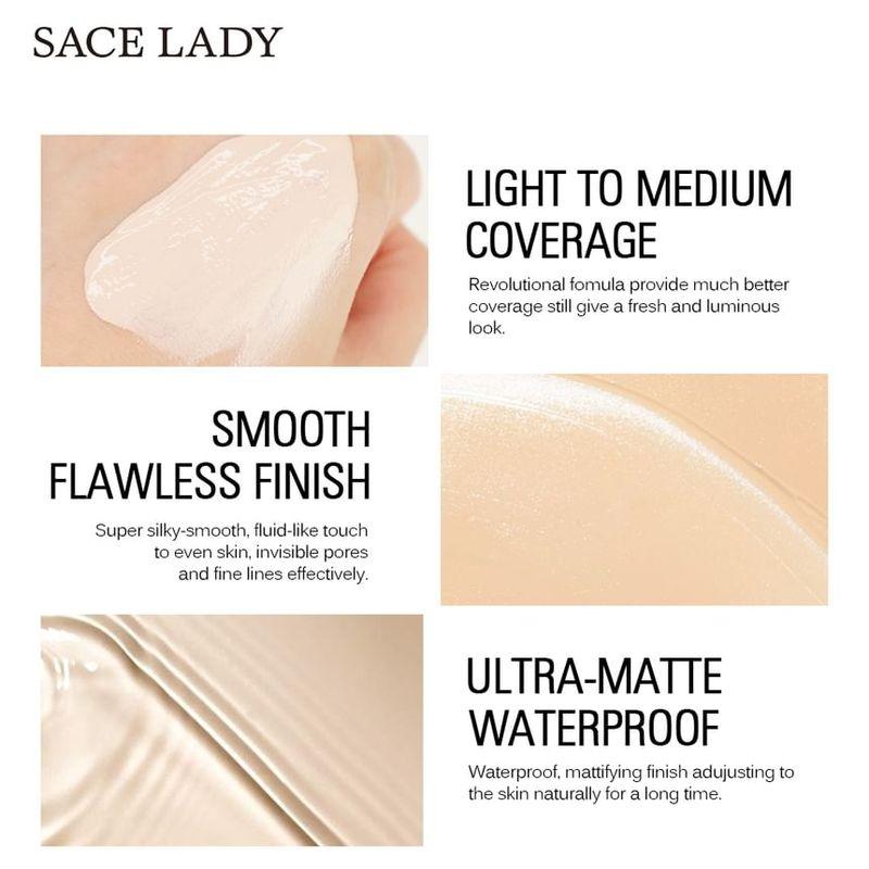 Sace Lady - Dlouhotrvající make-up - 5 odstínů