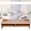 Heighten Shelf Rack Shelf Stand Holder for Display Screen Keyboard Base Bracket Cherry Wood