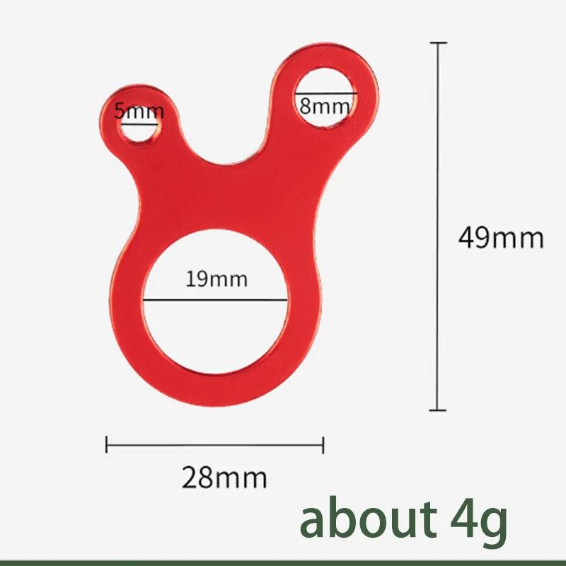 15pcs Tent Rope Buckles 3 Hole Camping Tent Wind Rope Buckle Aluminium Alloy Tensioner Tent Cord Rope Fastener Tighten Hook