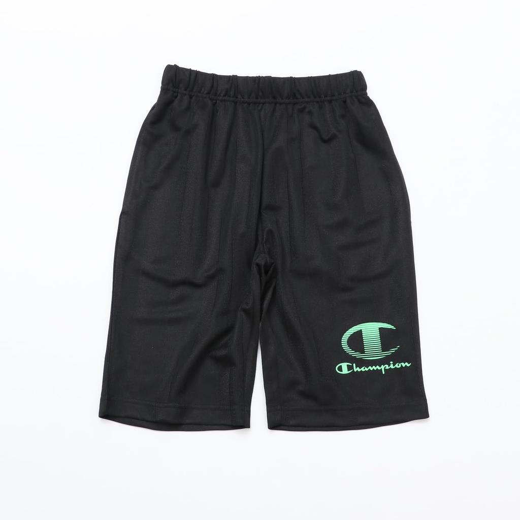 Champion Short Sleeve Crew Neck Tracksuit Set with Script Logo Embroidery and Rubber Basic Sport and Size 130 Kids' (2-Piece Set) Quick-Drying Print,