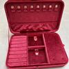 Bracelet Earrings Velvet Jewelry Holder Rings Necklace Jewelry Storage Case  Travel