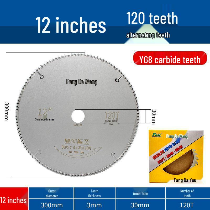 Woodworking YG8 Alloy Circular Saw Blades: 4-inch, 7-inch, and 10-inch for Portable Cutting Machines