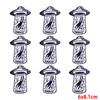 10 Pcs/lot Wholesale Embroidery Patch Iron On Patches For Clothing Patches On Clothes Jackets Decor Applique Sew Supplies