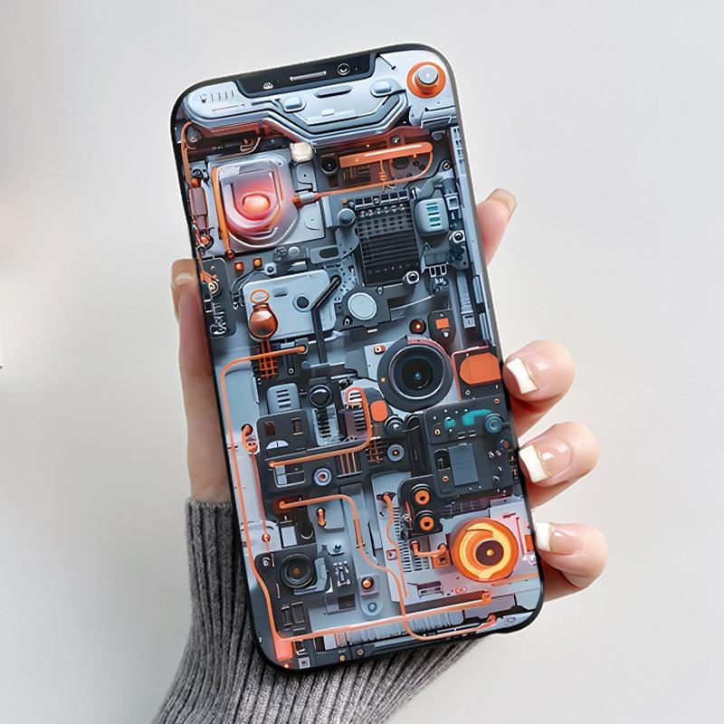 Casing For Nokia 106 2G 2023 106 4G 2023 Case Aesthetic Luxury Cute Cool Boys Girls Soft Silicone Black Matte Phone Cover Shell