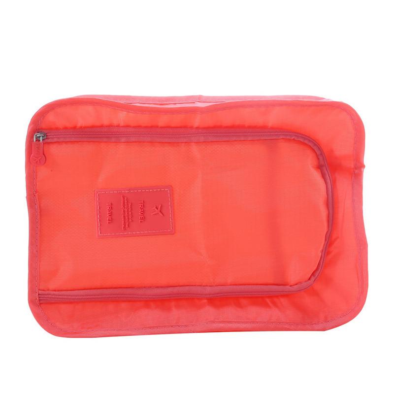Portable Folding Shoes Storage Bag Multifunctional Waterproof Travel Sneaker Shoes Bag Pouch Organizer Handheld Case 6 Colors
