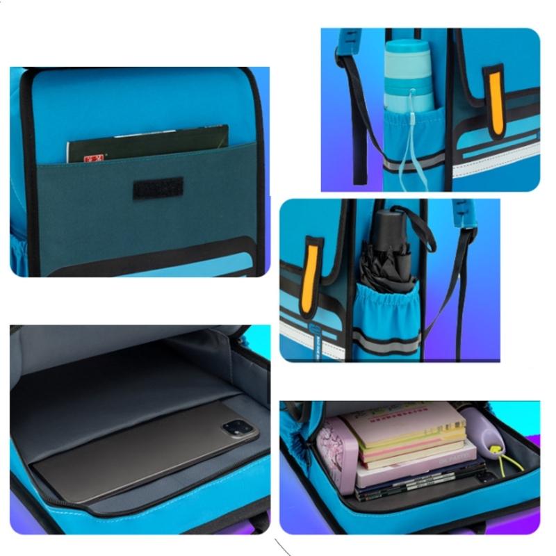 3D Cartoon Backpack For Kids School Bag Student Book Bag Casual Daypack Suitable For School Activities And Short Trips